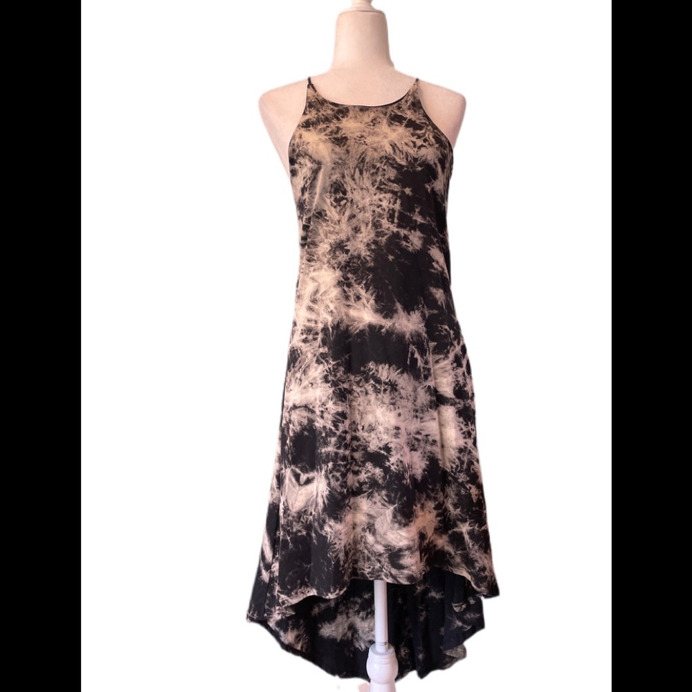 Ginger G halter dress high low hem size M